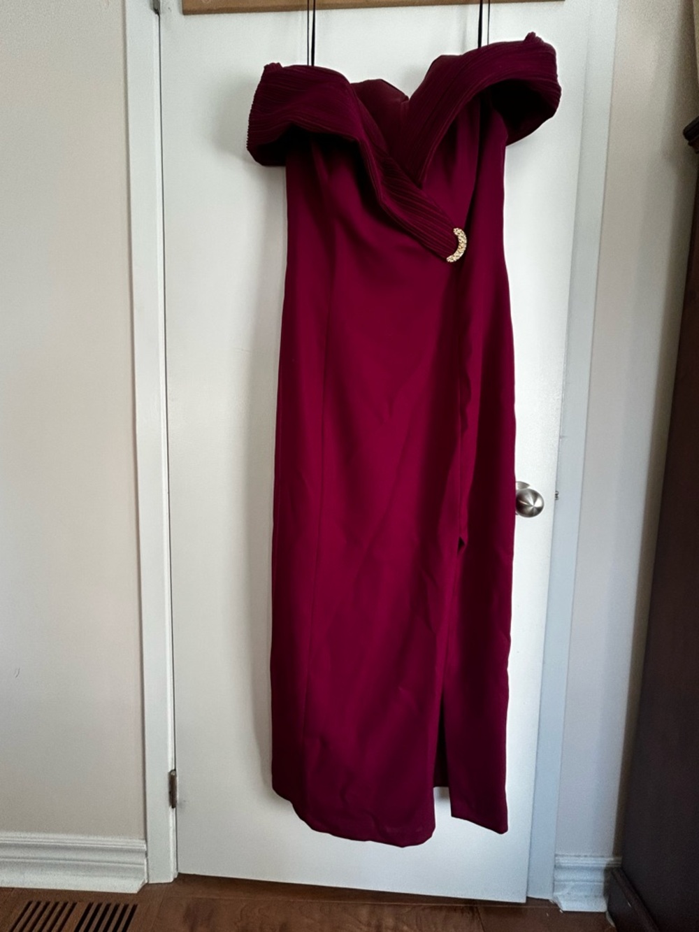 Vintage made in Canada 90s evening gown